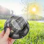 STAHAD 4pcs In-ground Solar Powered Lights with Colorful Light for Pathways - Image 4