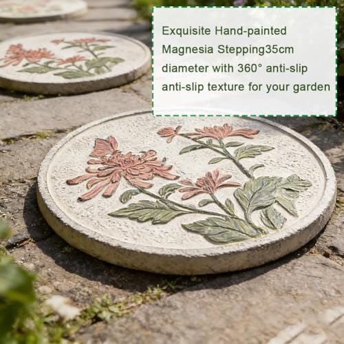 Garden Stepping Stones - Outdoor Landscape Stepping Stones for Courtyard Decoration and Lawn Paving - Image 5