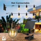 Minetom 158FT Solar String Lights Outdoor Waterproof Solar Powered - Image 2