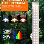 Bstrip 2ft Grow Light for Indoor Plants, 6-Pack Full Spectrum LED Strips - Image 2