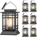 Solar Lanterns Outdoor Waterproof, Hanging Solar Lights for Outside 6 Pack by YDHOK