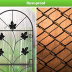 10 Pack Decorative Garden Fence Panels No Dig Fencing, Total 38in (H) x 10ft (L) Coated Metal RustProof Landscape Wire Border Folding Patio Fences Flower Bed Fencing Animal Barrier for Dog - Image 6