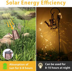 Solar LED Watering Can Light Waterproof Decorative Kettle String Lights - Image 6