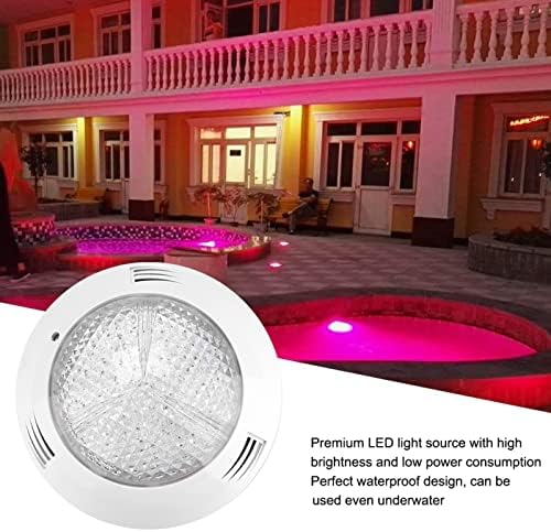 VBESTLIFE Underwater Light 360 LED RGB Multicolor with Remote, AC12V 35W Submersible Fountain Lamp for Pond Garden Decoration, Water Proof Low Voltage Safe Poolside Lighting - Image 3