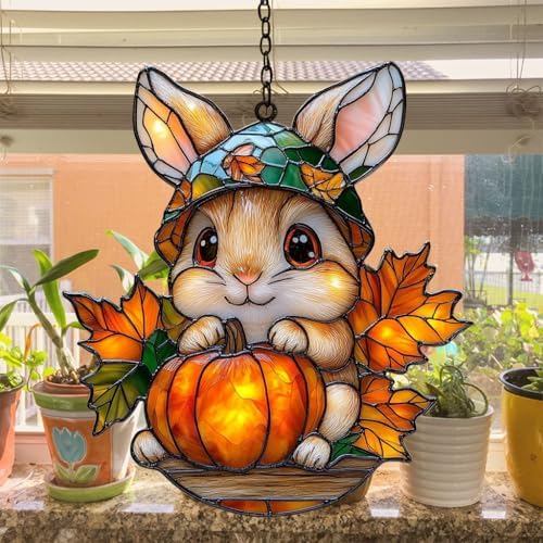 Cute Little Bunny Acrylic Suncatcher - Image 4