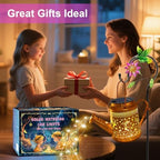 Solar Lights Outdoor Waterproof, 2 Pack Hummingbird Watering Can Lights - Image 4