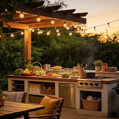 Outdoor String Lights Waterproof 300FT with Remote Patio Lighting for Porch - Image 6