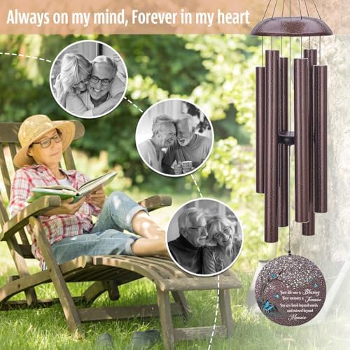 Personalized Wind Chimes Sympathy Gifts for Loss Loved Ones - Image 7