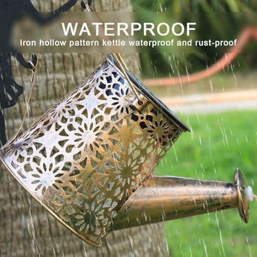 2 Pack Solar Watering Can Lights with Fairy Stakes Gardening Gifts for Mom - Image 6