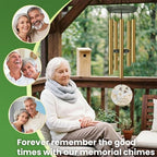 Personalized Wind Chimes Memorial Gifts Keepsake Outside - Image 3