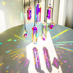 Set 7 Crystal Sun Catcher Prisms and 24pcs Crystal Heart Prisms - Image 4
