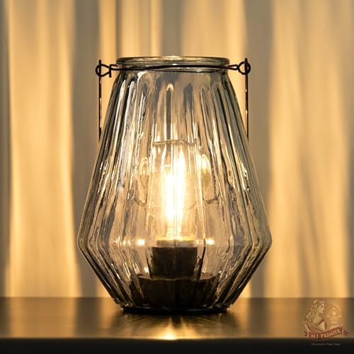 Battery Operated Lamp Hanging, Cordless LED Table Lamp with Timer by MJPREMIER