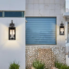 19" Large Outdoor Wall Lights Modern Front Porch Lantern Wall Mount 2-Light - Image 6