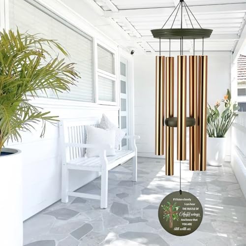 Personalized Cross Wind Chimes, Jesus Memorial Gifts - Image 4