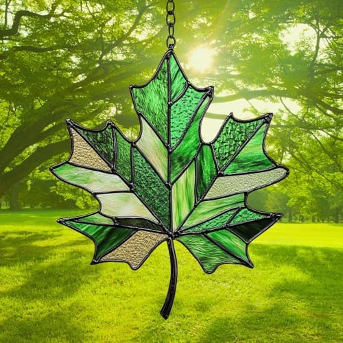 Maple Leaf Acrylic Suncatcher - Image 3
