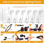 Low Voltage Landscape Lighting Kit, 6W 3000K Outdoor Spotlight 8 Pack - Image 6