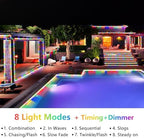 KNONEW 1000 LED Rope Lights Outdoor 328FT Rope Light for Outside Waterproof - Image 2
