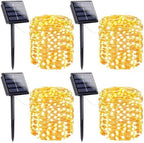 Solar Fairy Lights, 4 Pack Total 800LED 288FT Waterproof String Lights by SANJICHA