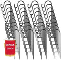 36 Pack 15 Inch Shepherds Hooks Outdoor Metal Garden Hook for Hanging Plant by Hicarer