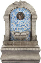 Manhasset 30 1/4" High Stone and Blue Outdoor Floor Large Fountain - Image 2
