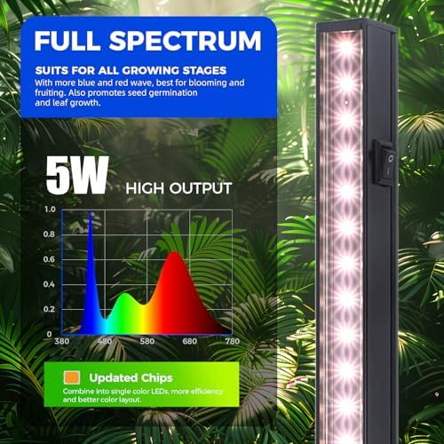 Barrina T5 Grow Lights for Greenhouses, 1FT 5W, Full Spectrum, 8 Packs - Image 4