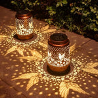 DIBIEECN Birthday Gifts for Women, Solar Lanterns, Hummingbird, 2 Pack by DIBIEECN