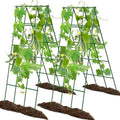 No Assembly Required Cucumber Trellis,2 Pack Trellis for Cucumbers,Outdoor Raised Bed Climbing Plant Support,A-Frame Garden Frame,Used for Vegetables,peas,Tomatoes,Squash,Melon and Fruit Frame by Unknown