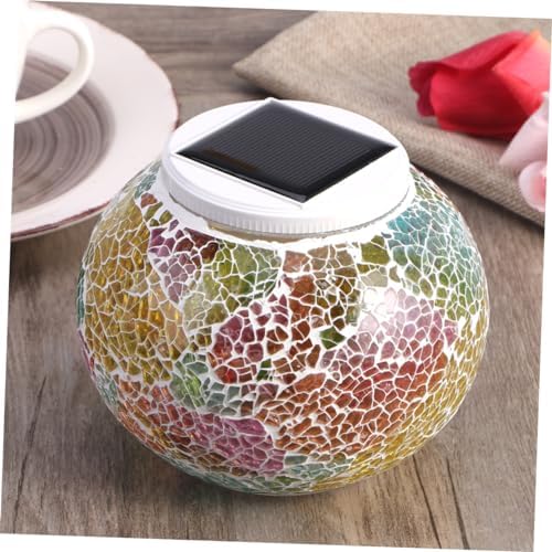 YARNOW Solar Light Glass Ball LED Garden Lamps Color Changing Xmas - Image 4