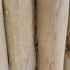 Forever Bamboo Natural Eucalyptus Wood Solid Log for Landscaping Edging Lawn Garden Fence Borders 72 in L x 6 in H x 1.25 in D - Image 5