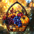 Fruitful Basket Acrylic Suncatcher by AVAGAN