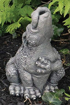 Massarelli's Little Darling Dragon Baby 'Give Me a Howl' - Solid Cast Stone Garden Statue - a Great Home or Garden Gift Idea - Durable, Lifelike Sculpture - Fun Exterior and Interior Art by Unknown