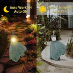 DiliComing Solar Fairy Garden Statue 22 Inch Resin Garden Decor - Large Outdoor Yard Figurine for Patio Lawn, Waterproof Garden Statue Gift for Women, 14x11x22.5 Inch New Packaging - Image 6