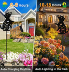 Solar Garden Lights Outdoor Decor, Dog Watering Can Lights for Yard, 2 Pack - Image 3