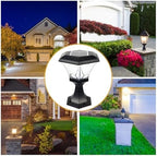 SEWACC Solar Lawn Post Light Waterproof LED Solar Garden Pillar Light Outdoor Yard Fence for Patio Pathway - Image 7