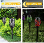 Solar Outside Torch Lights, Outdoor LED Flickering Flame for Garden Decor - 6 Pack, Waterpoorf Landscape Auto On Off Solar Powered Lights for Patio Lawn Yard Driveway Pathway - Image 7