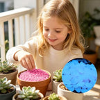 Colorful Glow in The Dark Garden Rocks,Outdoor Luminous Stones for Glow in the Dark Walkways, Artificial Landscape Rocks Night Guide Luminous Pebbles for Garden Lawn Path Yard Decor (800, Pink) - Image 3