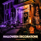 L LOHAS LED Orange Purple Halloween Flood Light Bulb, PAR30 LED Flood Light - Image 3