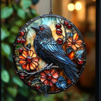 Raven Acrylic Suncatcher by AVAGAN