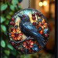 Raven Acrylic Suncatcher by AVAGAN