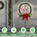 Fiber Optic Angel Solar Lights Garden Stakes,Christmas Decorastions Outdoor - Image 2