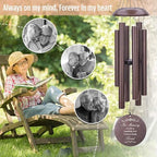 Personalized Sympathy Wind Chimes, Sympathy Gift - Image 7