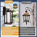 VIANIS Large ORB Bronze Exterior Lighting Fixtures Wall Mount for House - Image 4