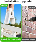 Clip-On Solar Lights Outdoor, Motion Sensor, 6 Pack, White - Image 3