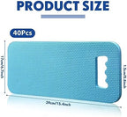 Riakrum 40 Pcs Garden Kneeling Pad Garden Knee Pad Thick Foam Knee Mat Waterproof Cushion for Kneeling Multi Functional and Church Kneeler for Praying, Baby Bath, Yoga, 15.4 x 6.7 Inch (Blue) - Image 2