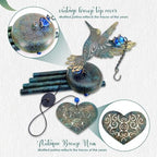 ASTARIN Hummingbird Wind Chimes Outside - Image 3