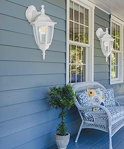 FUDESY Outdoor Wall Lantern, Exterior Waterproof Wall Sconce Light Fixture - Image 6