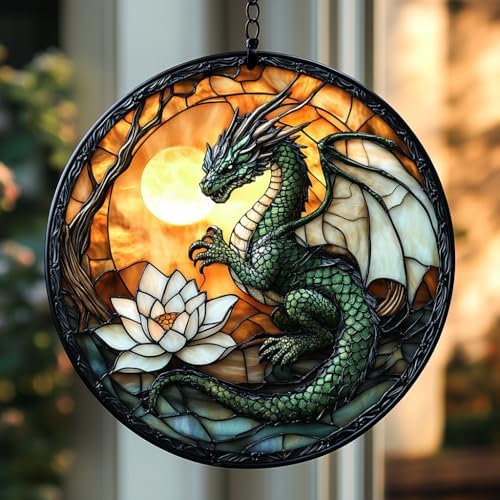 Mythic Dragon Acrylic Suncatcher by AVAGAN