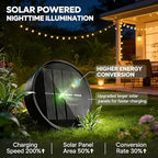 Solar Hanging Moon Lanterns Outdoor ,Waterproof Fariy Garden Lights Decor - Image 6