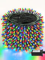 165 FT 500 LED Christmas Lights String Indoor Outdoor Waterproof Multicolor by Halloween
