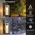 BesLowe 15’’ Large Outdoor Wall Lights, Porch Lights Distressed Brown - Image 2
